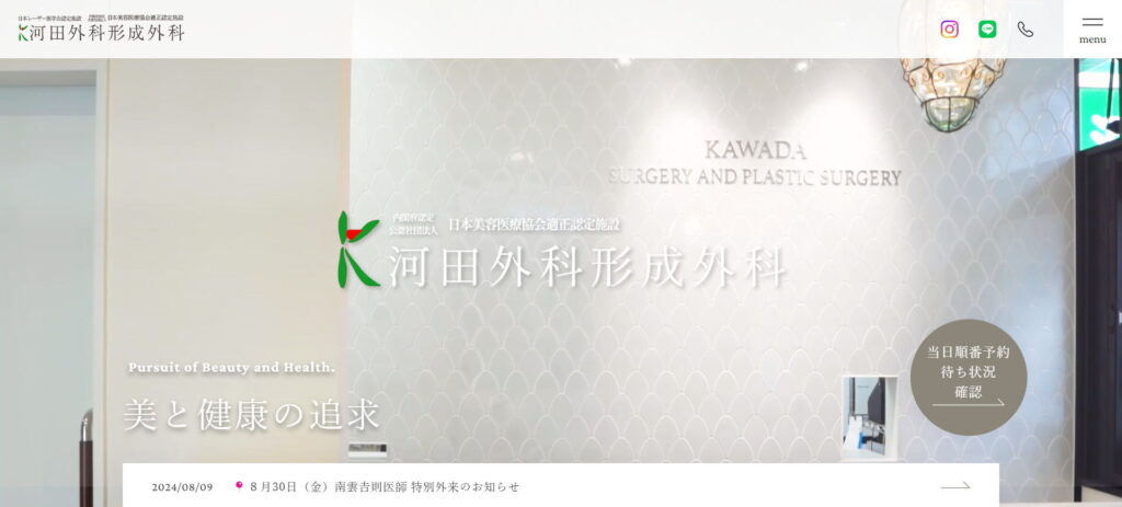 河田外科形成外科