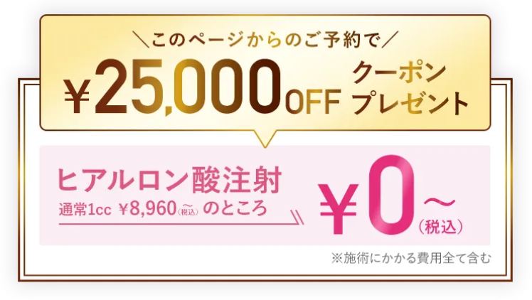 25,000円オフクーポン