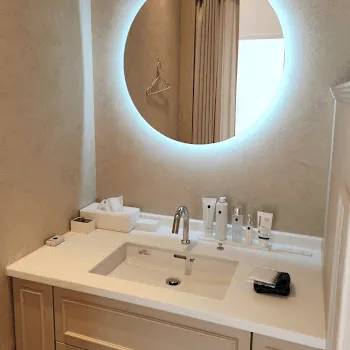 eクリニック 金沢本院の脂肪吸引を受けた後のパウダールーム