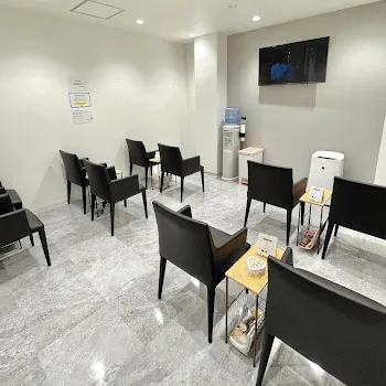 TCB東京中央美容外科 梅田大阪駅前院の脂肪吸引を受ける前の待合室