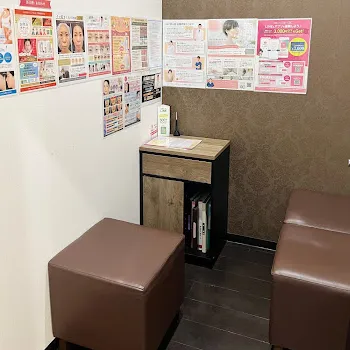 湘南美容クリニック 岡山2院の糸リフトを受ける前のカウンセリングルーム