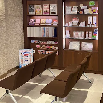 品川スキンクリニック 岡山院の糸リフトを受ける前の待合室