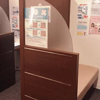 神成美容外科の医療ダイエットを受ける前の待合室