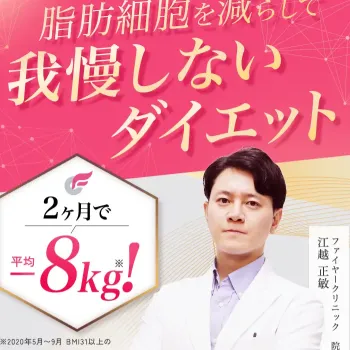 ファイヤークリニックの我慢しないダイエット
