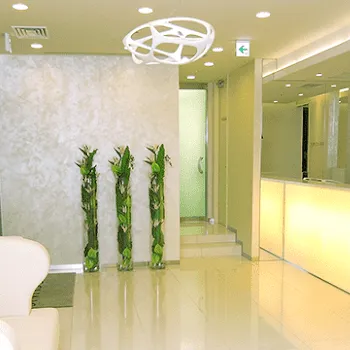 THE CLINIC 大阪院の医療ダイエットを受ける前のエントランス
