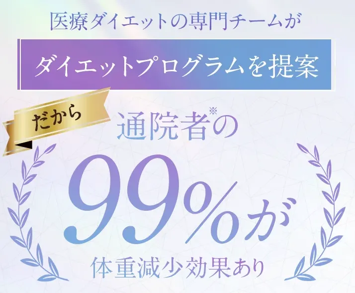 ディオクリニックは99%がダイエット成功