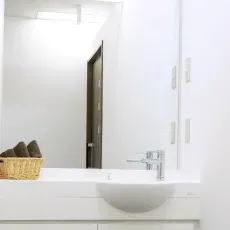 ビクアスクリニック 秋葉原の二重整形を受けた後のパウダールーム