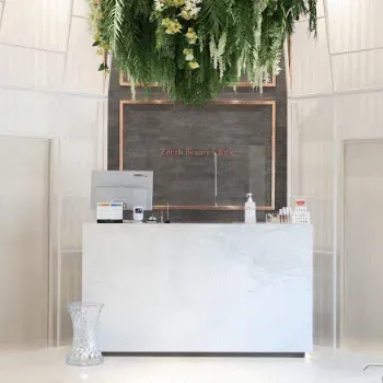 Zetith Beauty Clinic 中央区1院の二重整形を受ける前の受付