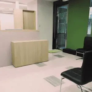 板橋本町皮膚・形成外科のクマ取り整形を受ける前の受付