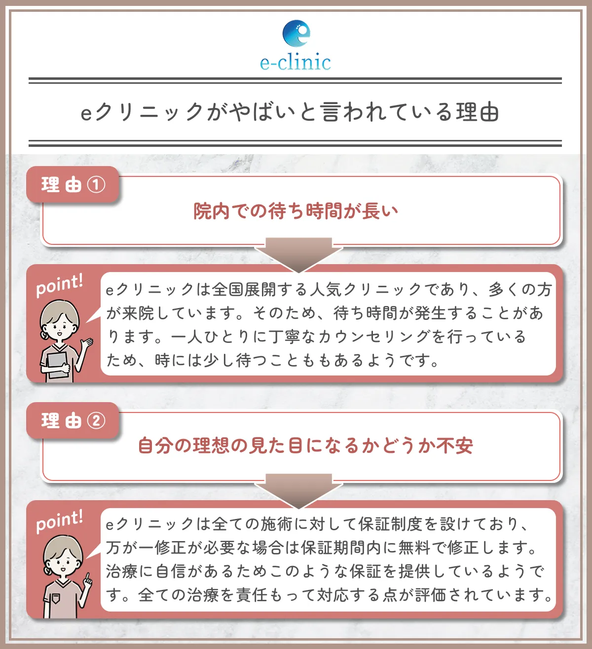 eクリニックがやばいと言われている理由