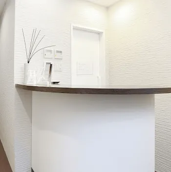 プレシャスクリニック自由が丘の二重整形を受ける前の受付