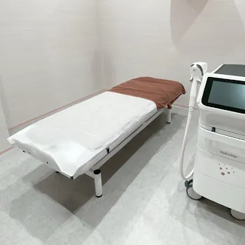 フレイアクリニック 横浜院の医療脱毛を受ける施術室