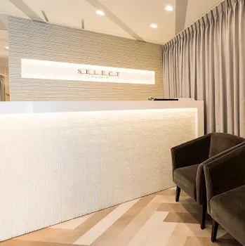 SELECT CLINIC 全国4院のトライフィルプロを受ける前の受付