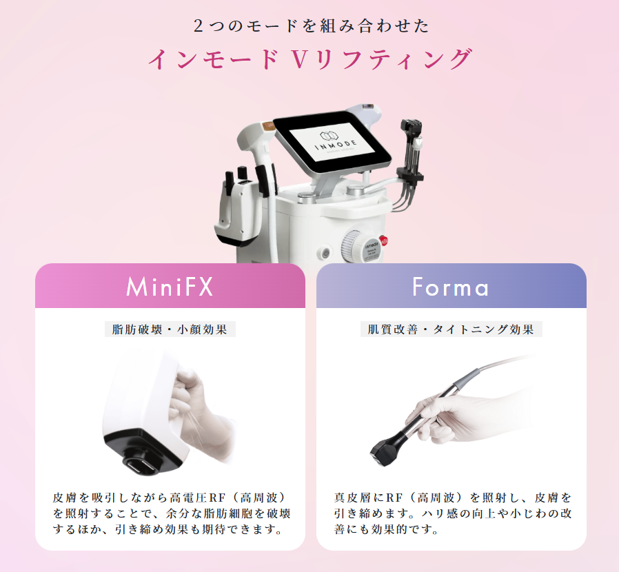 ルラ美容クリニックのインモードのVリフティング