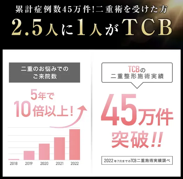 TCBの二重整形を利用する統計