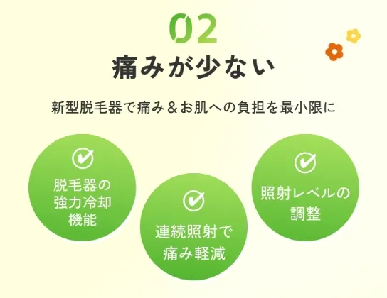 エミナルクリニックは痛みに配慮した対応があり安心