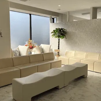 M’S CLINICの都度払いの医療脱毛を受ける前の待合室