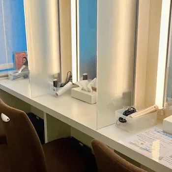 フェミークリニック 大阪梅田院のポテンツァを受けた後のパウダールーム