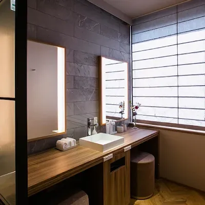 THE NATURAL BEAUTY CLINIC 大阪四ツ橋院のリジュラン注射を受けた後のパウダールーム
