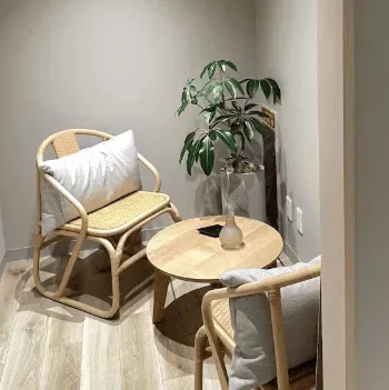 LIAN clinicのボルニューマを受ける前のカウンセリングルーム