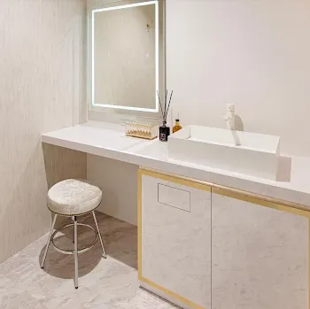 BELINDA CLINIC 新宿院の二重整形を受けた後のパウダールーム