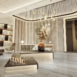 yuzawa clinicの二重整形を受ける前の受付