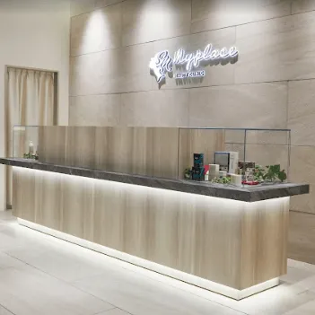 my place beauty clinicのボルニューマを受ける前の受付
