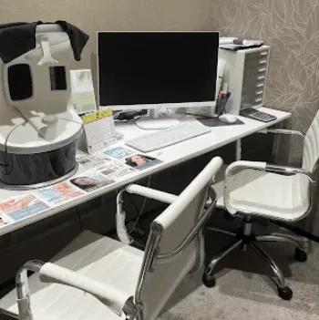 my place beauty clinicのボルニューマを受ける前の診察室