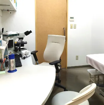 立川皮膚科クリニックの医療脱毛を受ける前のカウンセリングルーム