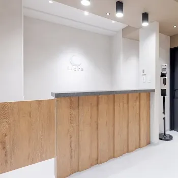 ルキナ新宿四谷クリニックのルメッカを受ける前の受付