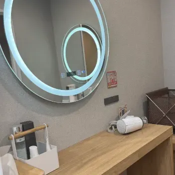 THE SKIN CLINIC 神楽坂のボルニューマを受けた後のパウダールーム