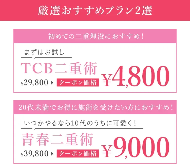 厳選おすすめプラン２選