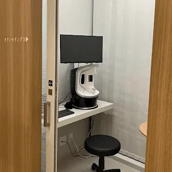 はなふさ皮膚科のポテンツァを受ける前のカウンセリングルーム