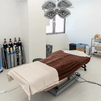 ルラ美容クリニックのポテンツァを受ける施術室