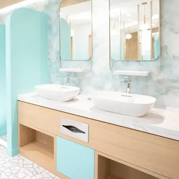 ビューティースキンクリニック 全国3院のジェントルマックスプロによる施術を受けた後のパウダールーム