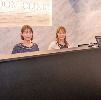 BLOOM CLINICのルメッカを受ける前の受付