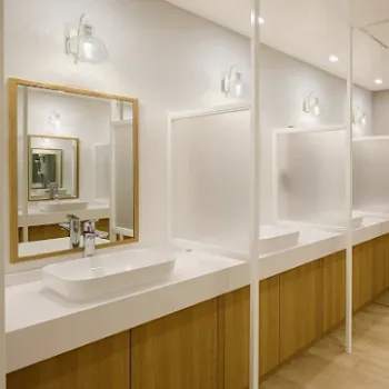 あおばクリニック 千葉院のポテンツァを受けた後のパウダールーム