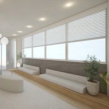 千葉内科在宅・美容皮膚科クリニックのポテンツァを受ける前の待合室