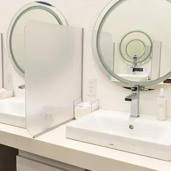 ルラ美容クリニック 福岡院のエラボトックスを受ける前のパウダールーム