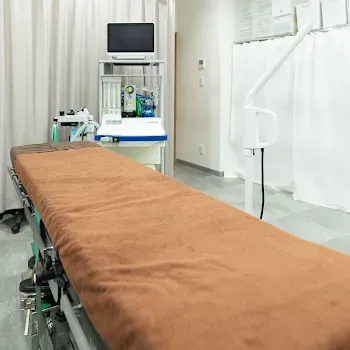 東京美容外科 福岡院のエラボトックスを受ける施術室