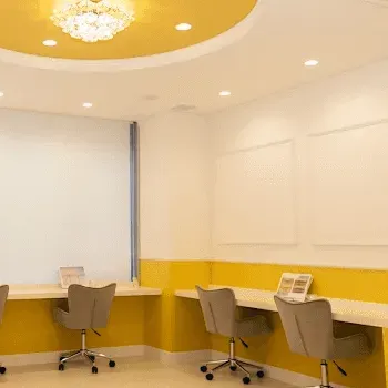 ルラ美容クリニック 福岡院のイオン導入を受ける前の待合室