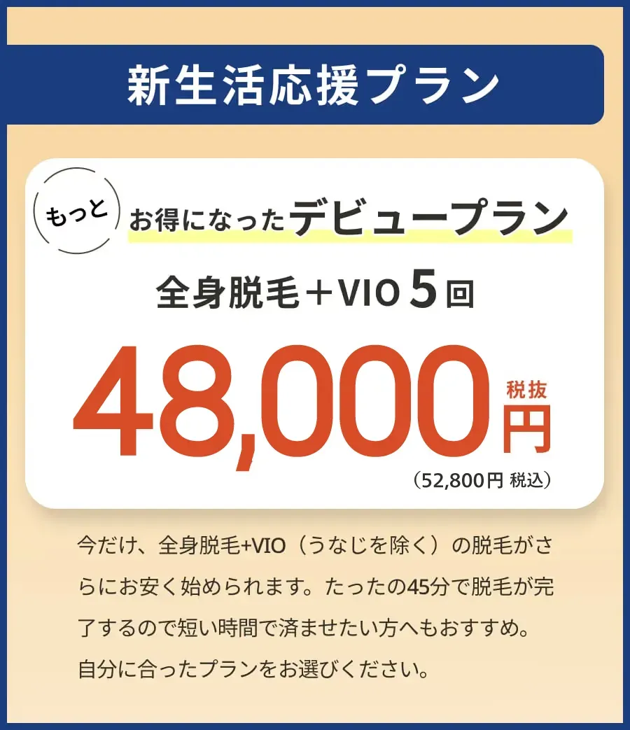 レジーナのデビュープラン