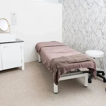 ハンス美容クリニックのポテンツァを受ける施術室