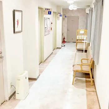 こもれび皮フ科クリニックのフォトフェイシャルを受ける前の院内風景