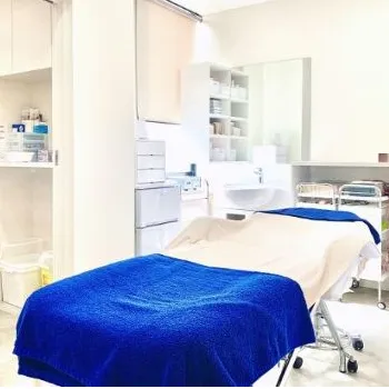 あらきクリニックの医療ハイフを受ける施術室