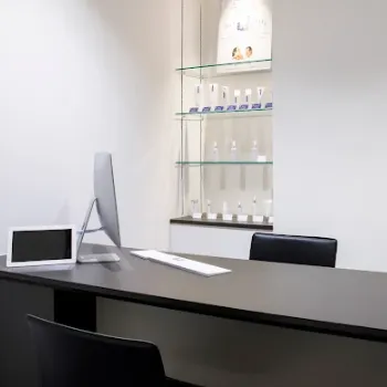 顔のクリニック金沢の医療ハイフを受ける前のカウンセリングルーム