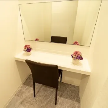 TCB 金沢院の医療ハイフを受けた後のパウダールーム