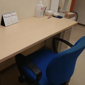 石倉クリニックのイオン導入を受ける前の診察室