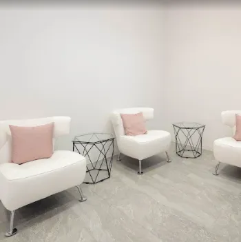 エミナルクリニック 神戸院の医療ハイフを受ける前の待合室