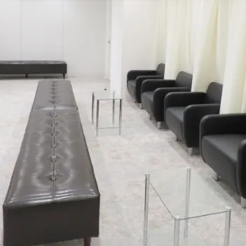 リゼクリニック 神戸三宮院の医療ハイフを受ける前の待合室